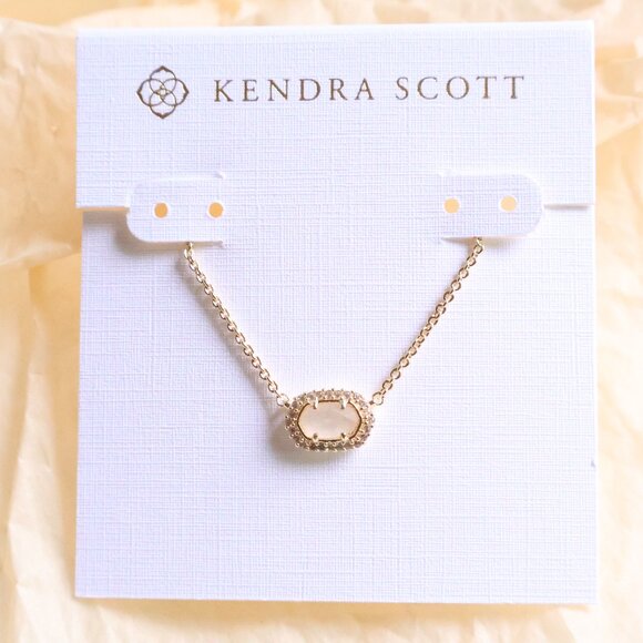 Kendra Scott Jewelry - Kendra Scott Chelsea | Rose Quartz Gold Necklace